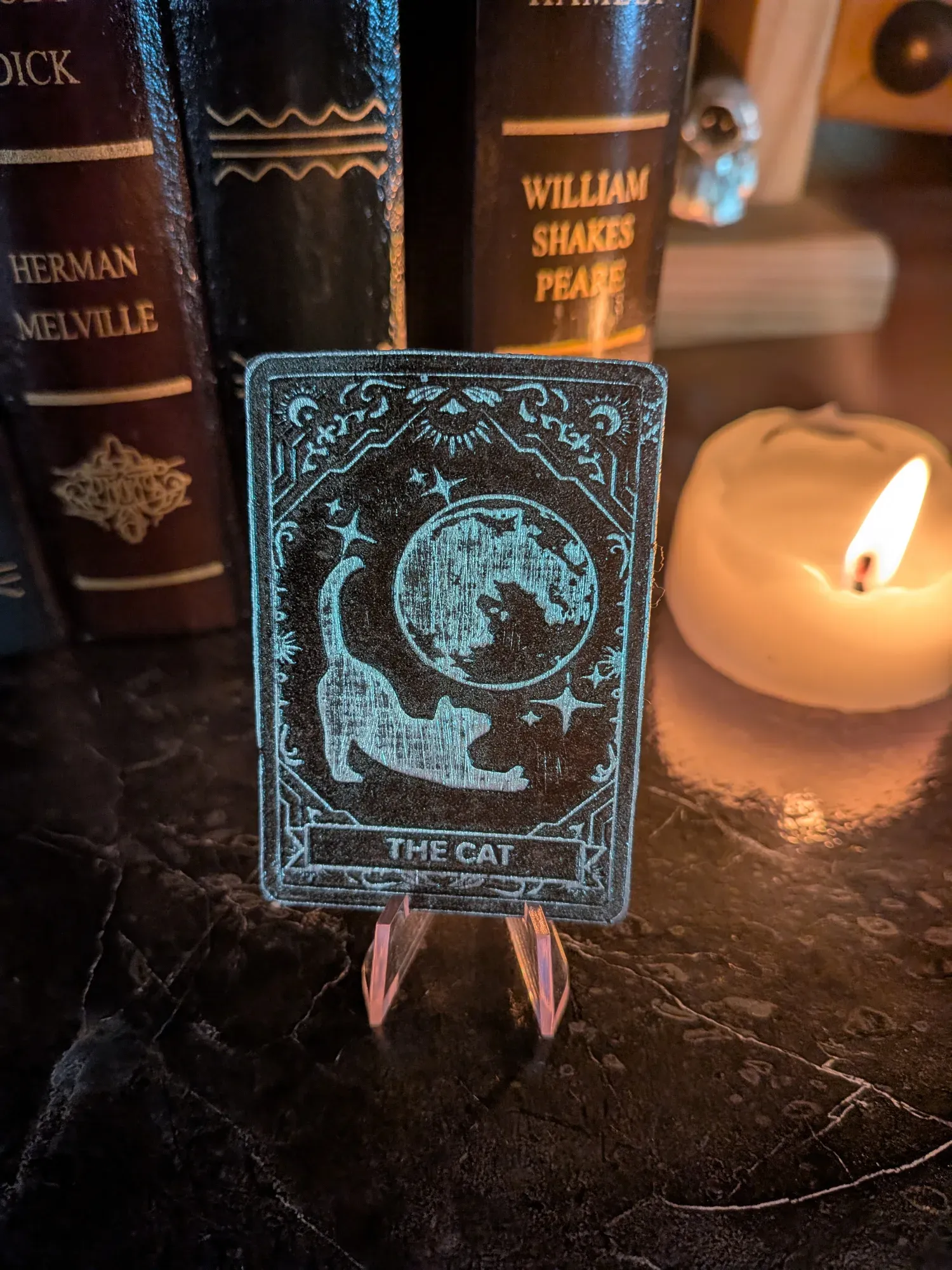 The Cat Tarot Card Familiar Tarot collection 